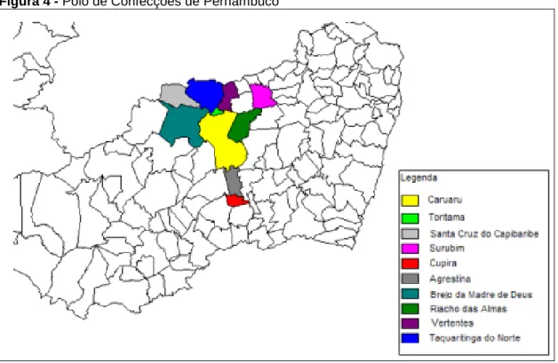 Figura 4 - Polo de Confecções de Pernambuco 
