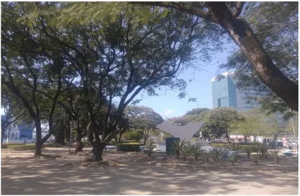 Figura 2- Praça Centenário, município de Maceió no estado de Alagoas, Brasil. 