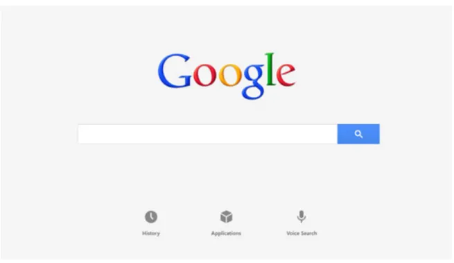Figura   9   -­‐   M otor   de   busca   d a   Google .       