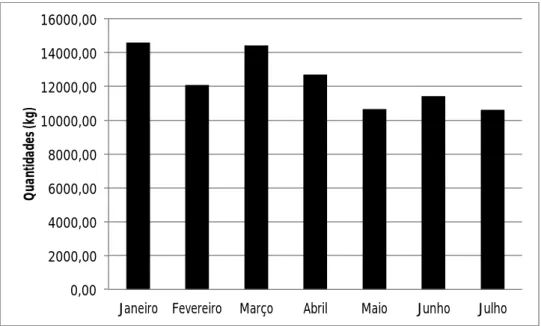 Gráfico 3 - Evolução da venda de segmentos em 2011. 