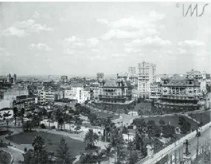 Figura 6 - Jardins do Parque do Anhangabaú (1925)
