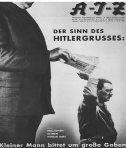 Figura 15 – O verdadeiro sentido da saudação de Hitler, AIZ 11, n.42 