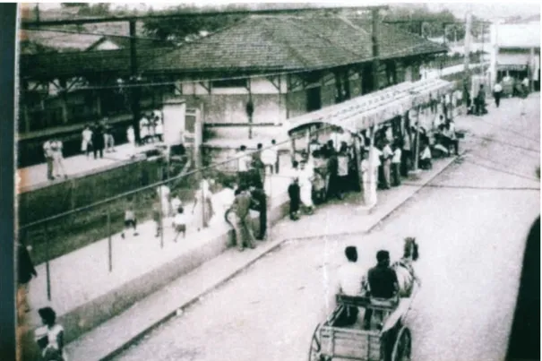 Figura 3: Estação de trem de Guaianases em 1958 