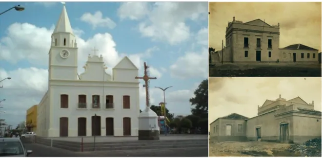 Figura 03 – Igreja Matriz Nossa Senhora de Sant’ Anna. e Casa de Câmara e Cadeia de Iguatu