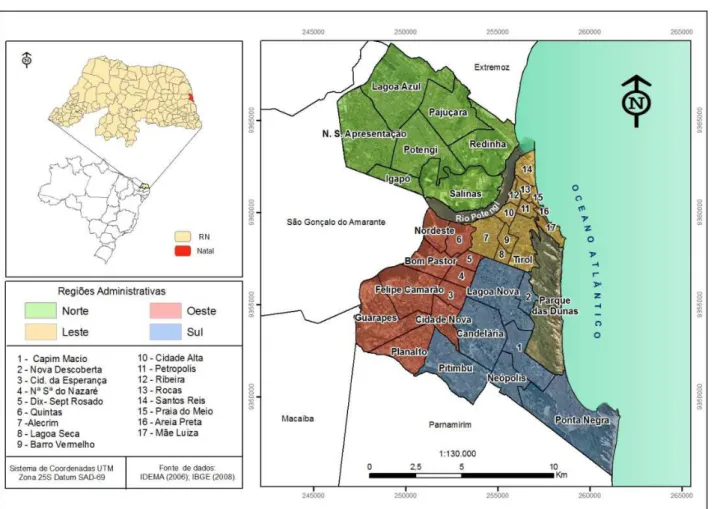 Figura 1. Localização de Natal/RN