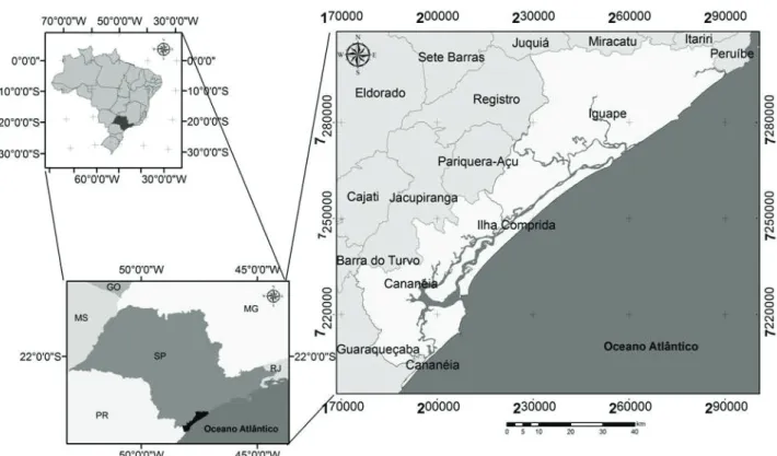 Figura 1: Localização Geográica da área de estudo