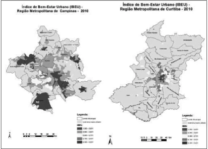 Figura 1. Ilustração de metrópoles com melhores condições de bem-estar urbano
