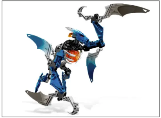 Fig. 5 - Ilustração da metáfora Bionicle. 
