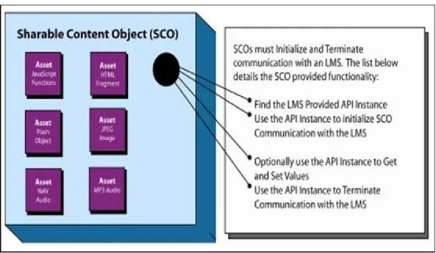 Fig. 7 - Conceptual Makeup of a SCO (adaptado de ADL, 2006b p.p .4) 