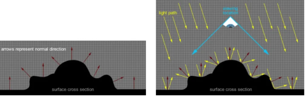 Figure 3.1: Basic Reflectance Transformation Imaging concepts (kind permis- permis-sion of Mark Mudge)