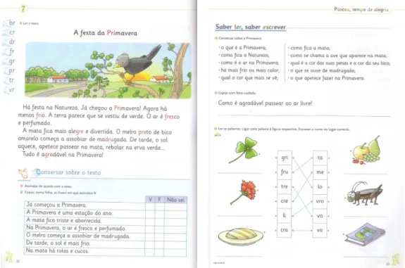 Figura 7. Bambi  1 º  ano  páginas 32-33. 