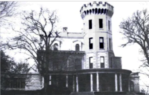 Figura 1.4 – W. E. Ward, o primeiro edifício em betão armado dos Estados Unidos (1871 -  1875), Port Chester, Nova York