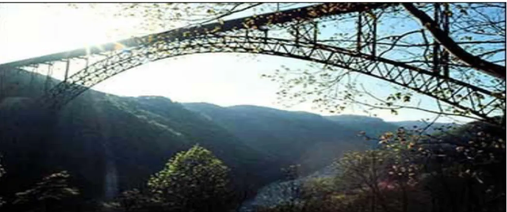 Figura 3.7 – Ponte “New River Gorge”  