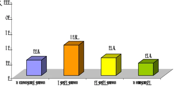 Gráfico 4. Distribuição da amostra por tempo de serviço