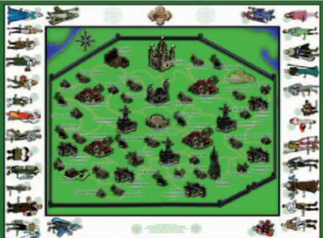 Figura 5 - Mapa do jogo “A Ordem de Ores”