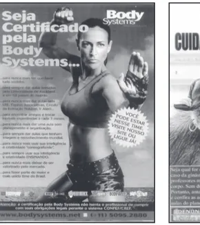 Figura 1: material publicitário da Body Systems sobre os  benefícios da certificação. 