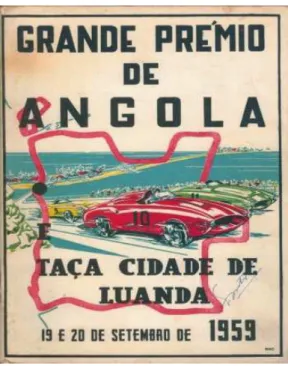 Figura 2. Cartaz do III Grande Prêmio de Angola e da Taça Cidade de Luanda 50