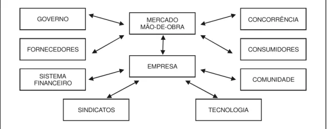 Figura 3. Ambiente de um sistema empresarial.
