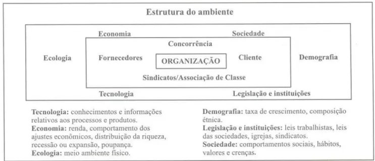 Figura 2. Ambiente e empresa.