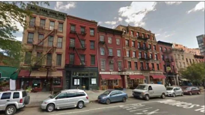 Figura 5 - Uso misto com comércio na Atlantic Avenue, Brooklyn Heights  Fonte: Google (2015).