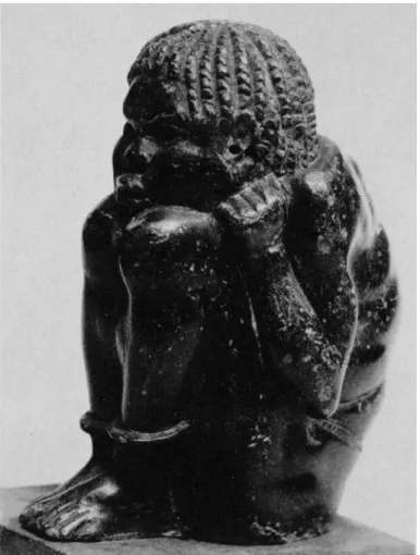 Figura 10: Figura de um escravo negrinho de cócoras. (Boston Museum of Fine Arts; 