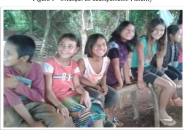 Figura 6 - Crianças do acampamento Pakurity