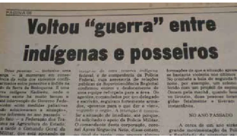 Figura 5: Jornal Diário da Serra, de 09 de março de 1983.