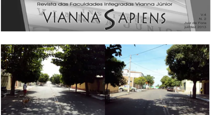 Figura 3 - Imagens de ruas do município pesquisado. 