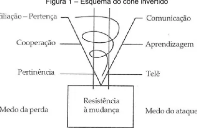 Figura 1 – Esquema do cone invertido 