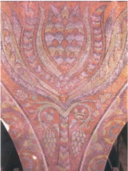 Figure 1: Flora decoration seen in a Mosque "Dome of Rock". Source: Nashabi (2009)