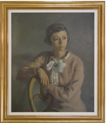 Figura 3. Juan Bonafé. Retrato de Magdalena Bonafé. 1930. CARM 