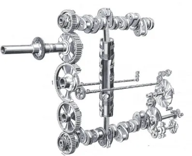 Figure 1.2: Schematics of the Junkers Jumo 205E [6]