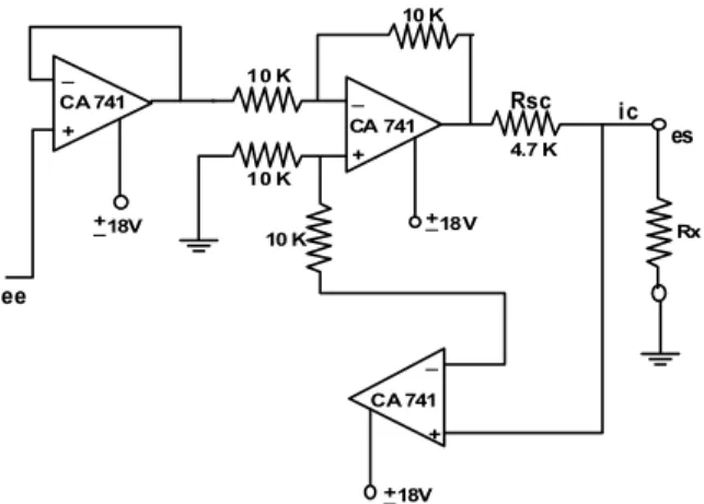 Figura 3 – Esquema do estabilizador de corrente.