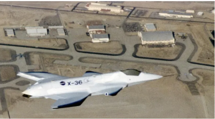 Figure 1.4 – McDonnell Douglas X-36 [22]. 