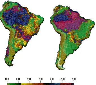 Figura 8 - Mapa Topográfico da América do Sul.  (Fonte: http://