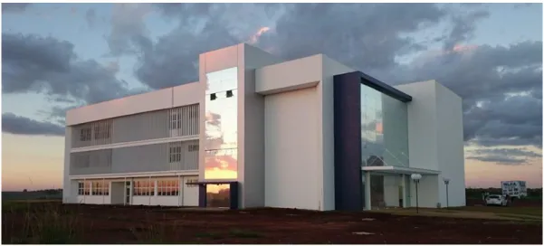 Figura 2. Edifício V2 – vista Sudoeste. 