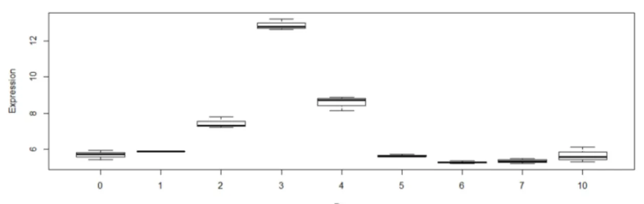 Figure 3.1.8. Expression of T Brachyury on Gaspar et al. 2012 data set. 