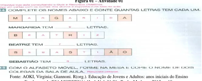 Figura 01 – Atividade 01 