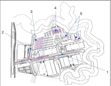 Figura 1 –  Áreas envolvidas no estudo do Condomínio 