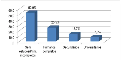 Figura 4. Nível Educativo dos Participantes