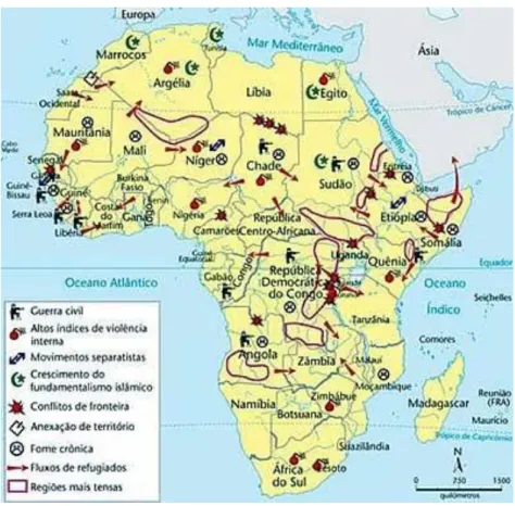 Figura 2. Principais Causas dos Conflitos na África 