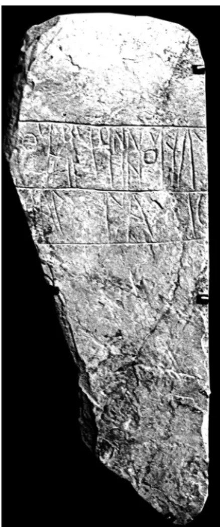 Figura 2 Estela da Idade do Ferro 