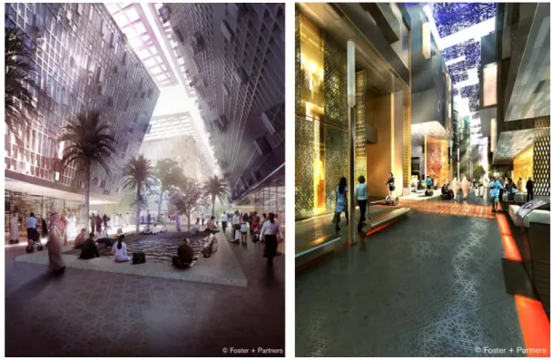 Figura 27 - Representação tridimensional  Cidade Masdar 