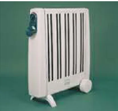 Fig. 1 – Sistema de aquecimento eléctrico sem  acumulação 