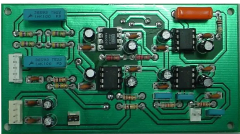 Figura 4 – Amplificador de ECG construído  