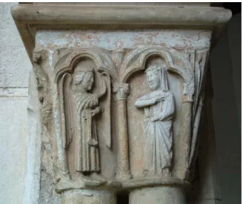 Figura 13 – Capitel 1, A Anunciação (c). 