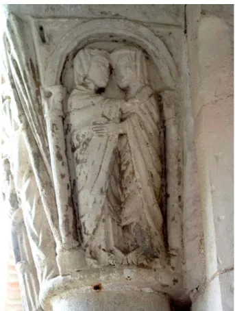Figura 14 - Capitel 1, A Visitação (b). 