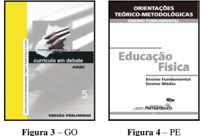 Figura 1  – MG  Figura 2 – ES  Figura 3 – GO  Figura 4 – PE 
