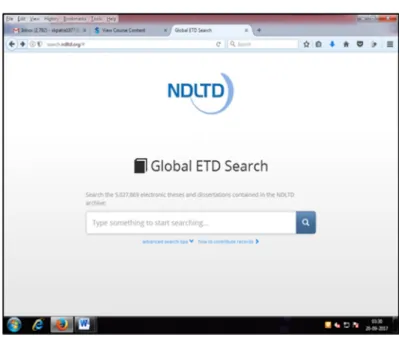 Figure 1: Global ETD Search Platform