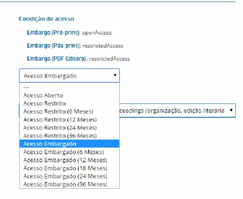 Figura 1: pormenor do ecrã de validação/exportação 